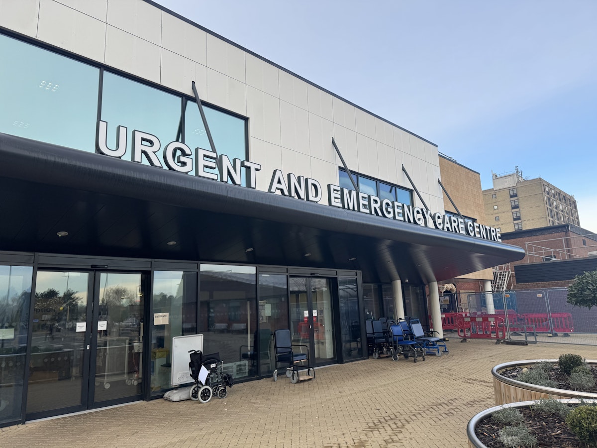 Urgent & Emergency Care Centre at Ipswich Hospital
